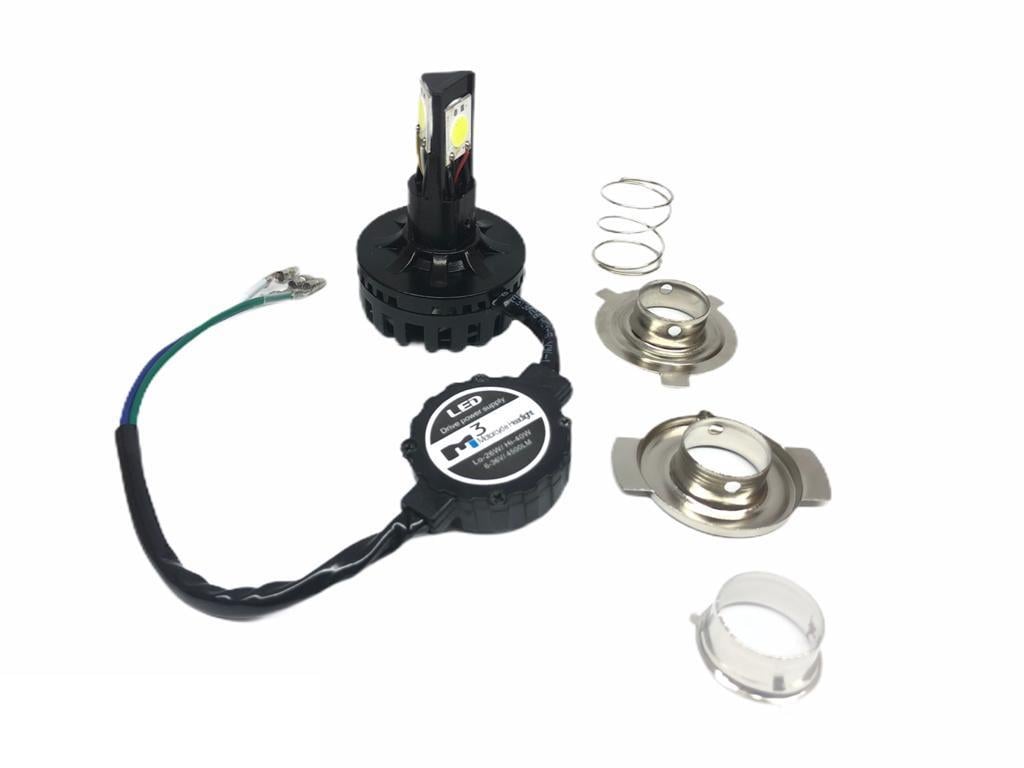 12V H6 XENON AMPUL SETİ (COB LED) (MOTOSİKLET)