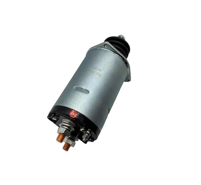 24V MARŞ OTOMATİĞİ NIKKO TİPİ 7.5 KW/11 KW (3 KULAK) (KALIN GÖVDE) (İÇTEN SAPLAMA) KOMATSU