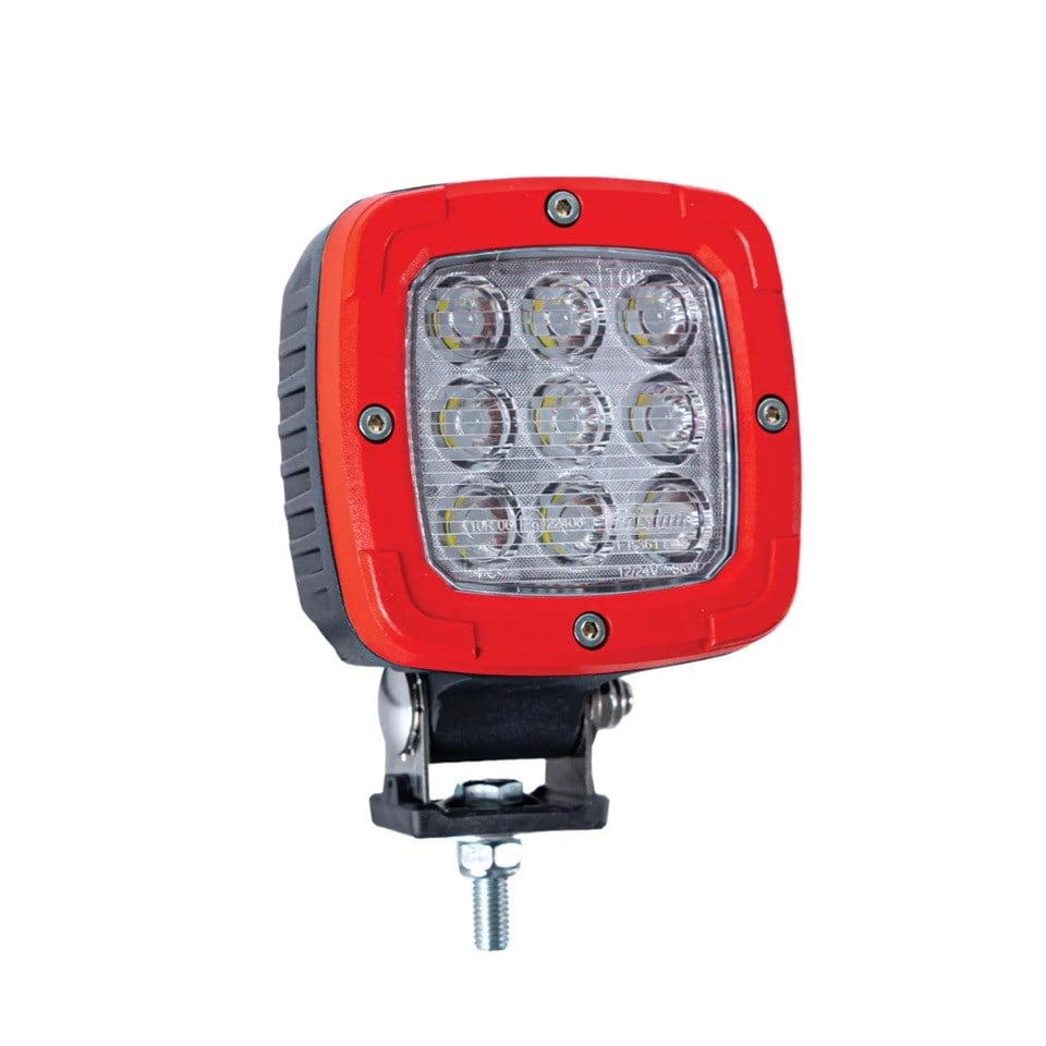 FRISTOM 12V-36V ÇALIŞMA LAMBASI 9 LEDLİ 650 LÜMEN (100*100 MM) E9