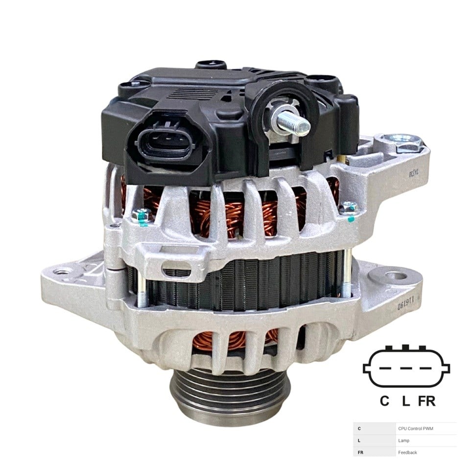 12V ALTERNATÖR DİNAMO MITSUBISHI TİPİ 90 A (C-L-FR) HYUNDAI I20/I30/I40/IX20-KIA CEED/RIO/VENGA
