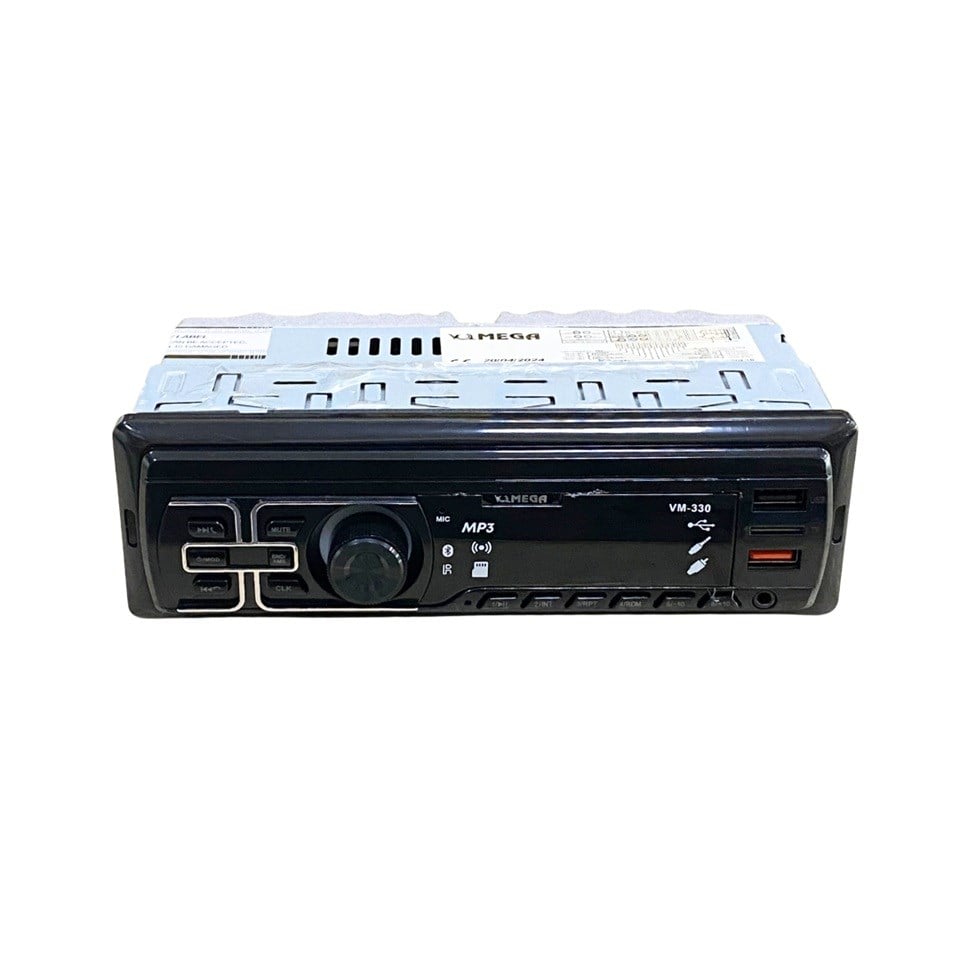 OTO TEYP-RADYO AUX/BLUETOOTH/MP3/SD KART/USB X 2 ŞARJ (UZAKTAN KUMANDALI) (KIRMIZI IŞIKLI)