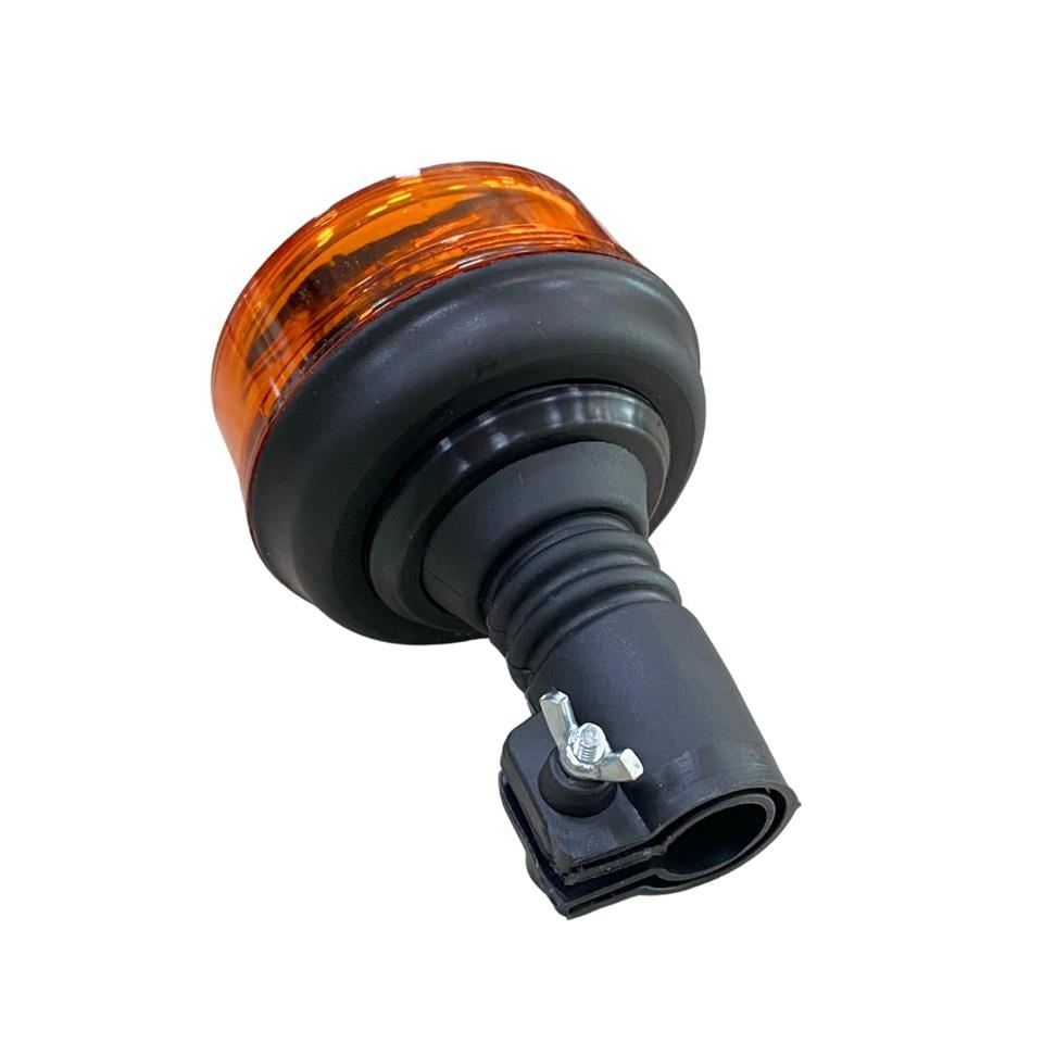 12V-110V ÇAKAR TEPE LAMBA LEDLİ BORU TİP ALÇAK SARI (119*164 MM)