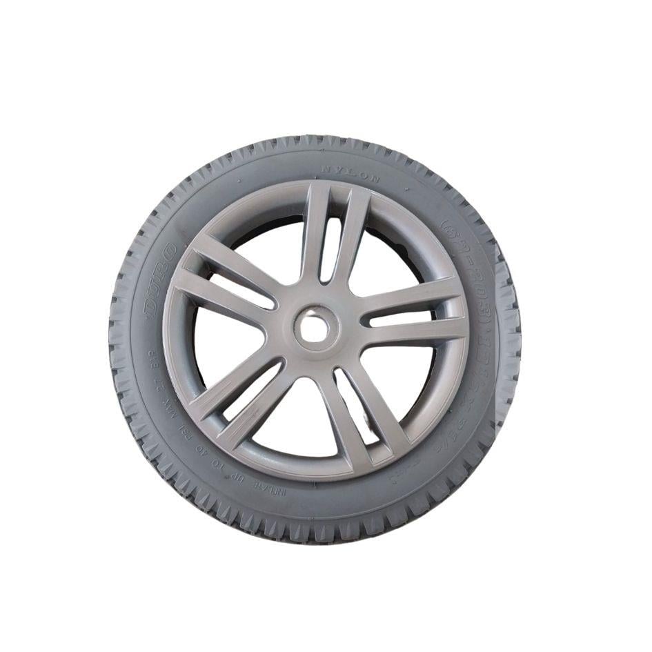 ARKA TEKERLEK SİLİKON DOLGU ALÜMİNYUM JANTLI 62-203 GRİ (12 1/2 X 2 1/4) ENGELLİ ARACI