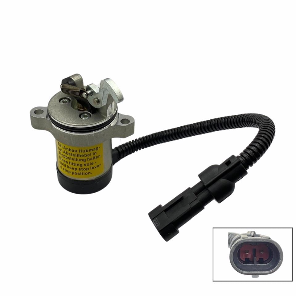 12V-24V STOP SELENOİDİ ELEKTRONİK KARTLI (OEM TİPİ) VOLVO DEUTZ MOTOR