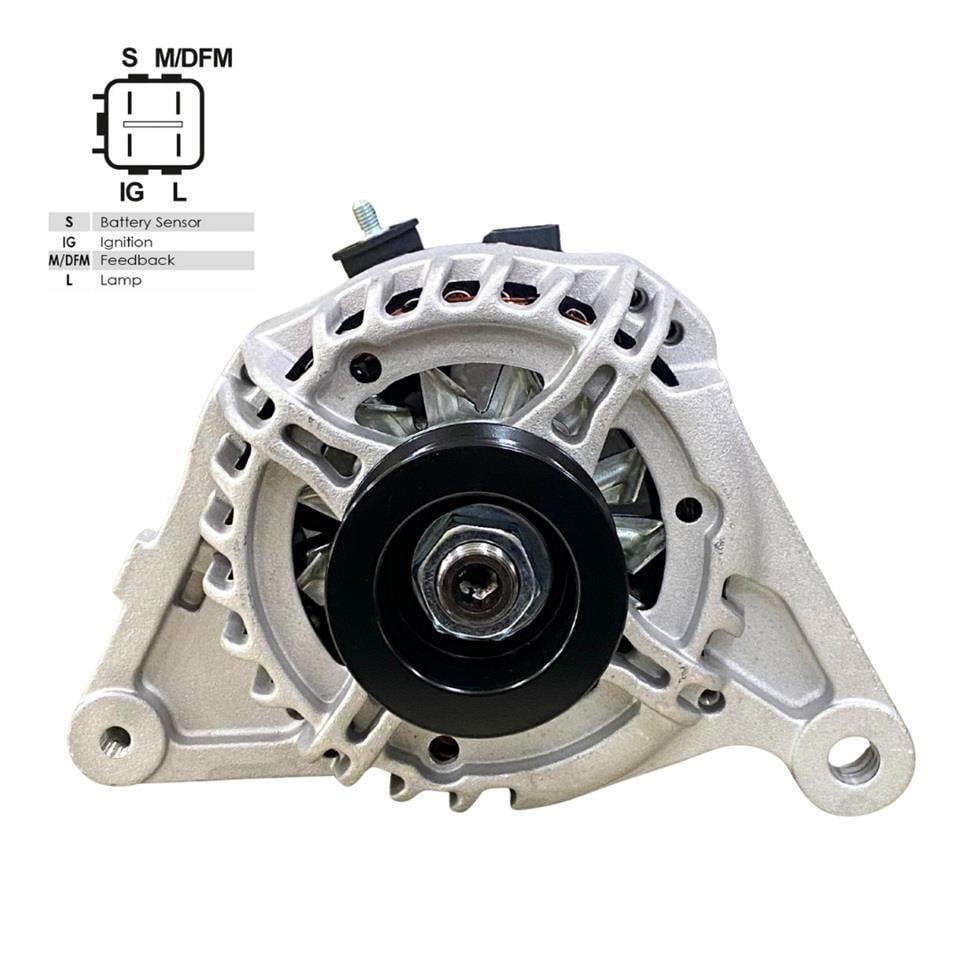12V ALTERNATÖR DİNAMO 90 A (4 FİŞ) (IG-L-S-M) TOYOTA AURIS/AVENSİS/COROLLA 2001-2012