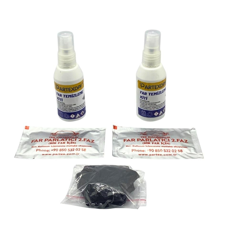 FAR TEMİZLEME KİTİ (İKİ FAR İÇİN)