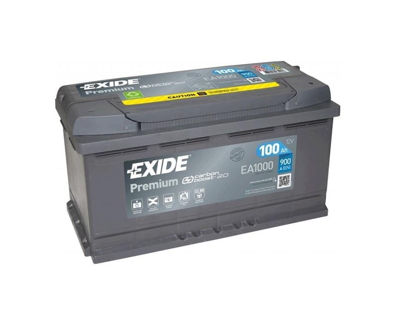 EXIDE 12V 100 AH AKÜ PREMIUM 900 A (EN) (353*175*190)