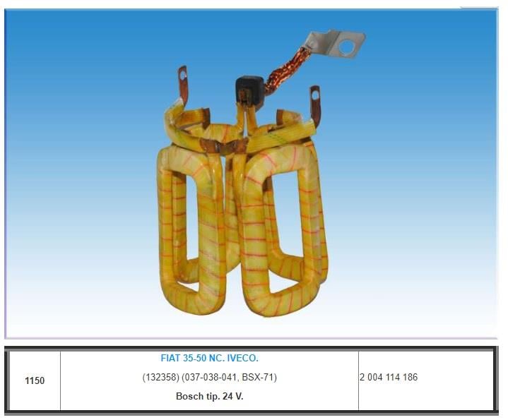 24V MARŞ YASTIĞI BOSCH TİPİ