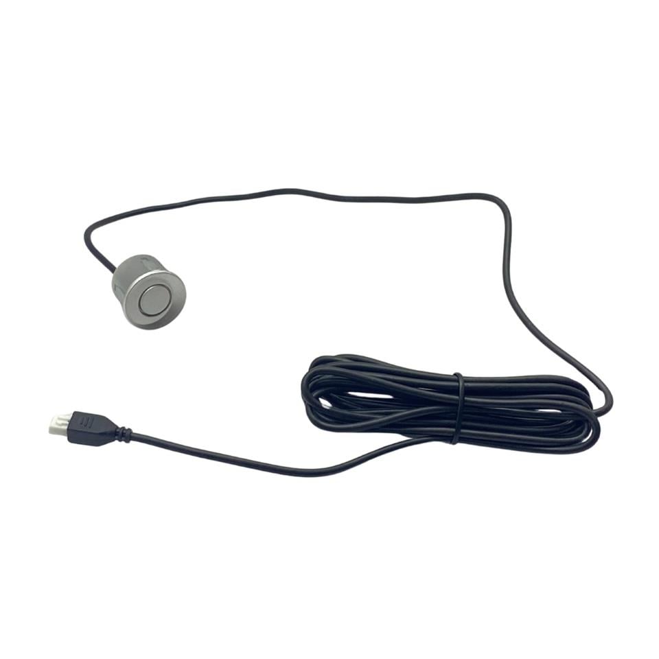 PARK SENSÖRÜ SES İKAZLI+OVAL GÖSTERGELİ (SES AYARLI) (22 MM) GRİ