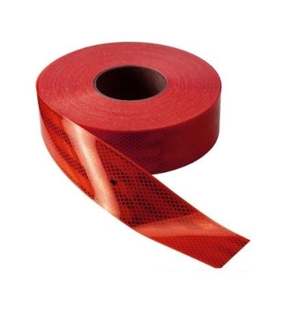 3M REFLEKTİF ŞERİT 50 MM KIRMIZI (SERT YUZEY) (1 MT FİYATIDIR)