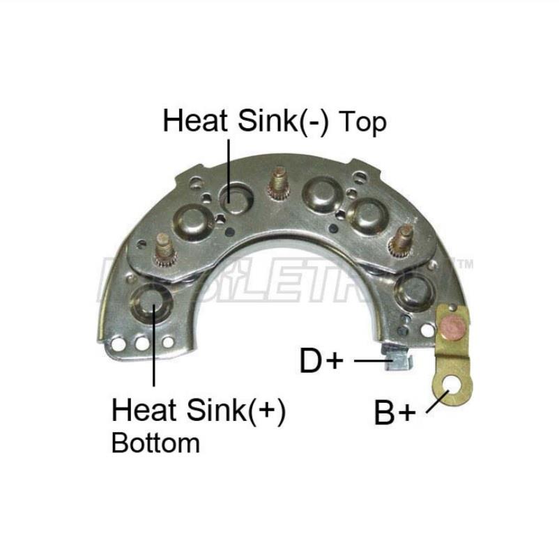 DİYOT TABLASI  HITACHI TİPİ 111 MM (İKAZ DİYOTLU) BMC-ISUZU-NISAN-OPEL