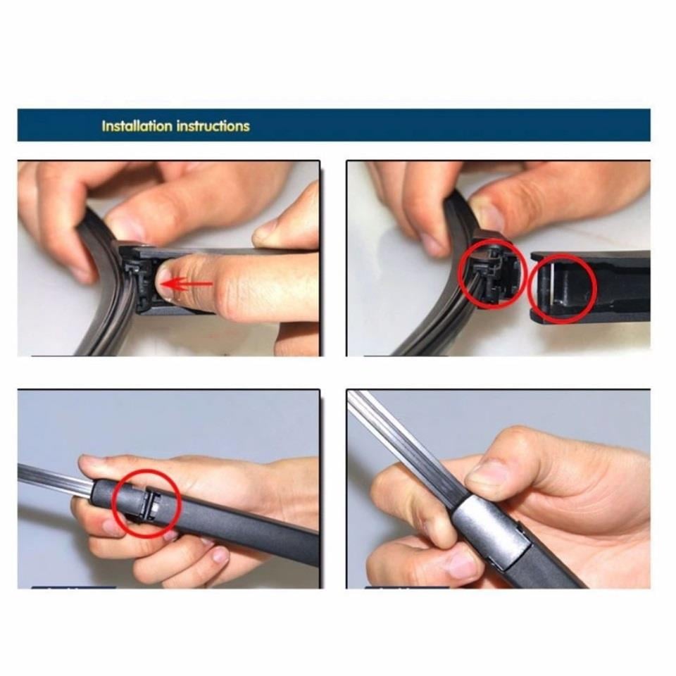 SİLECEK SÜPÜRGESİ 330 MM AEROTWIN ARKA BMW-SEAT-SKODA-VW 