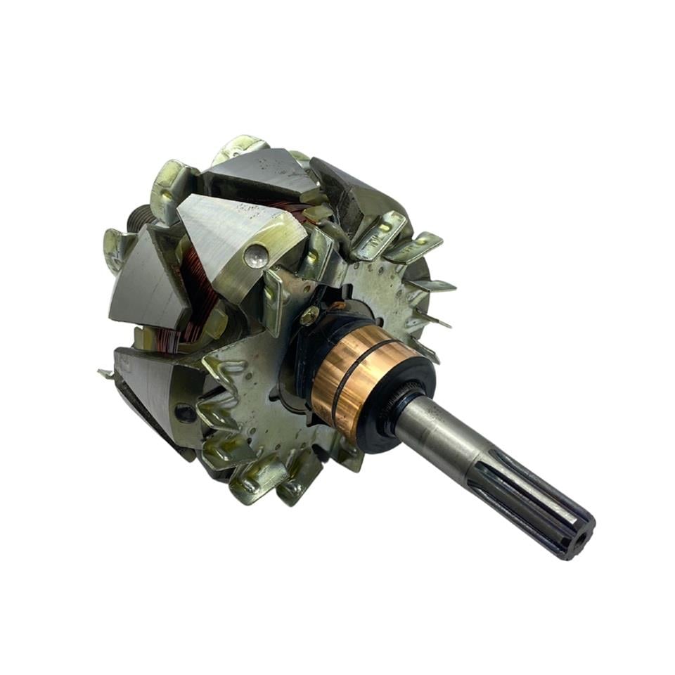 12V ALTERNATÖR ROTOR 100 A (KALIN FREZE 8-KANAL) HYUNDAI-MITSUBISHI KLİMALI