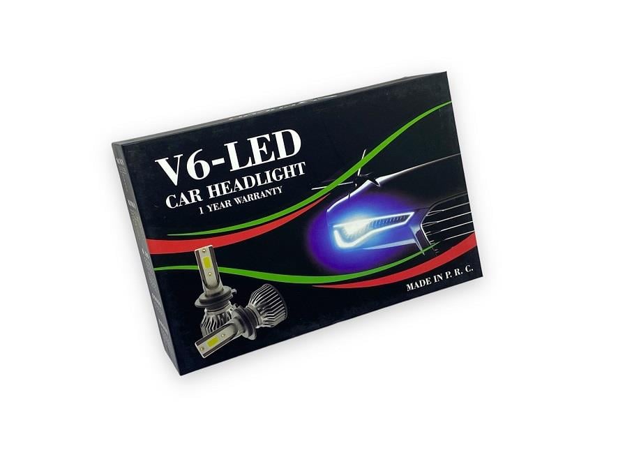 TYPHOON 12V H11 COB LED XENON FAR AMPUL SETİ 6500K 10000 LÜMEN