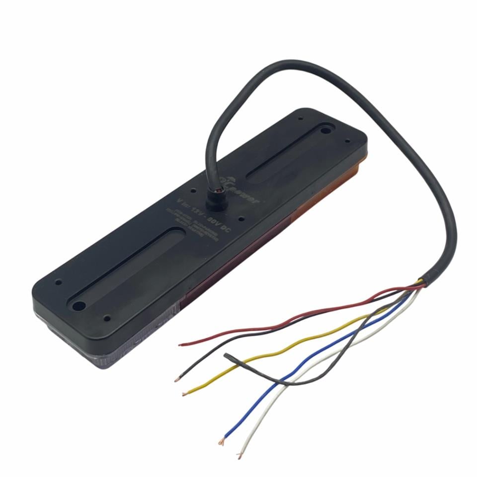 10V-80V STOP LAMBASI (LEDLİ) (4 FONKSİYONLU) (190*50*30 MM)
