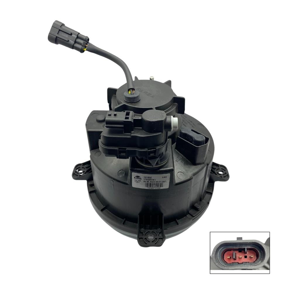 FARBA 24V FAR (ELEKTRİKLİ-MOTORLU) PARKLI KISA HÜZME H7 (180 MM) FORD CARGO 2008 >