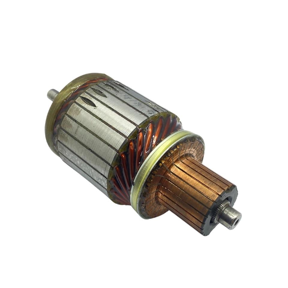 12V MARŞ KOLLEKTÖRÜ ISKRA TİPİ 10 DİŞ BOBCAT-W-ERKUNT-JCB-JOHNDEERE-MF