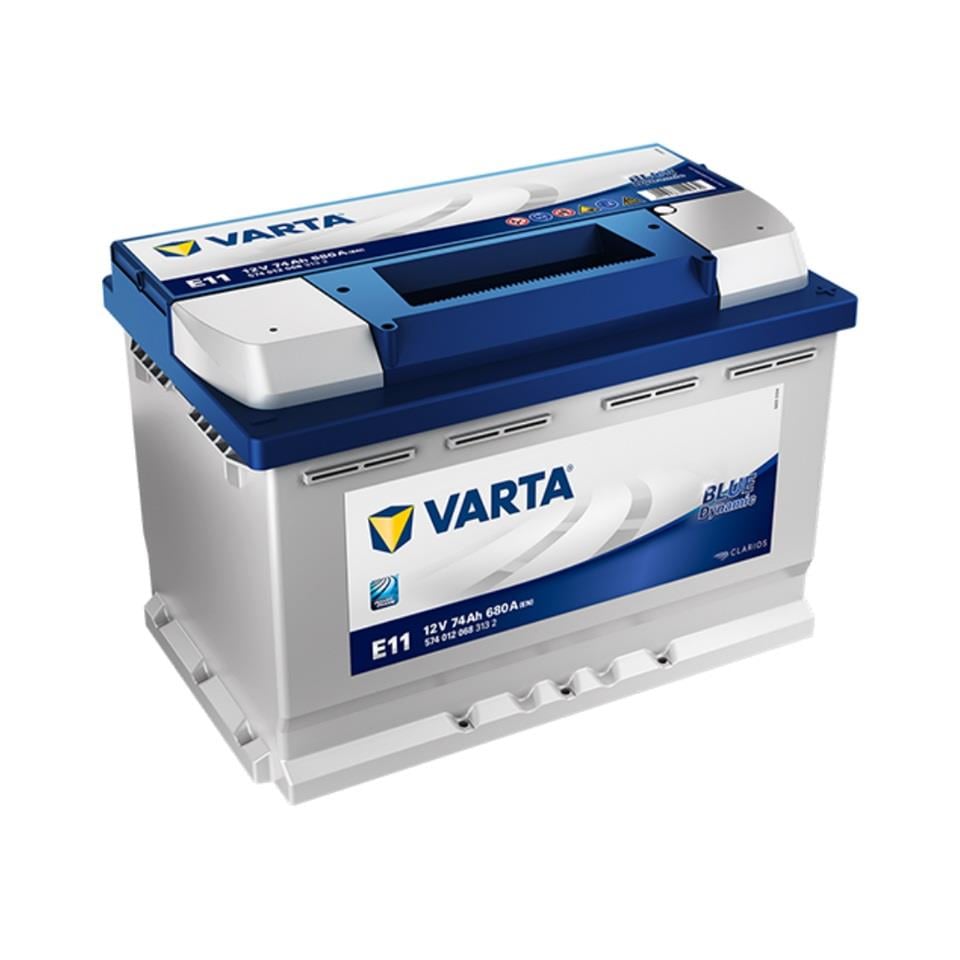 VARTA 12V 74 AH AKÜ BLUE DYNAMIC CCA 680 A (EN) (278*175*190) (TIRNAKLI)