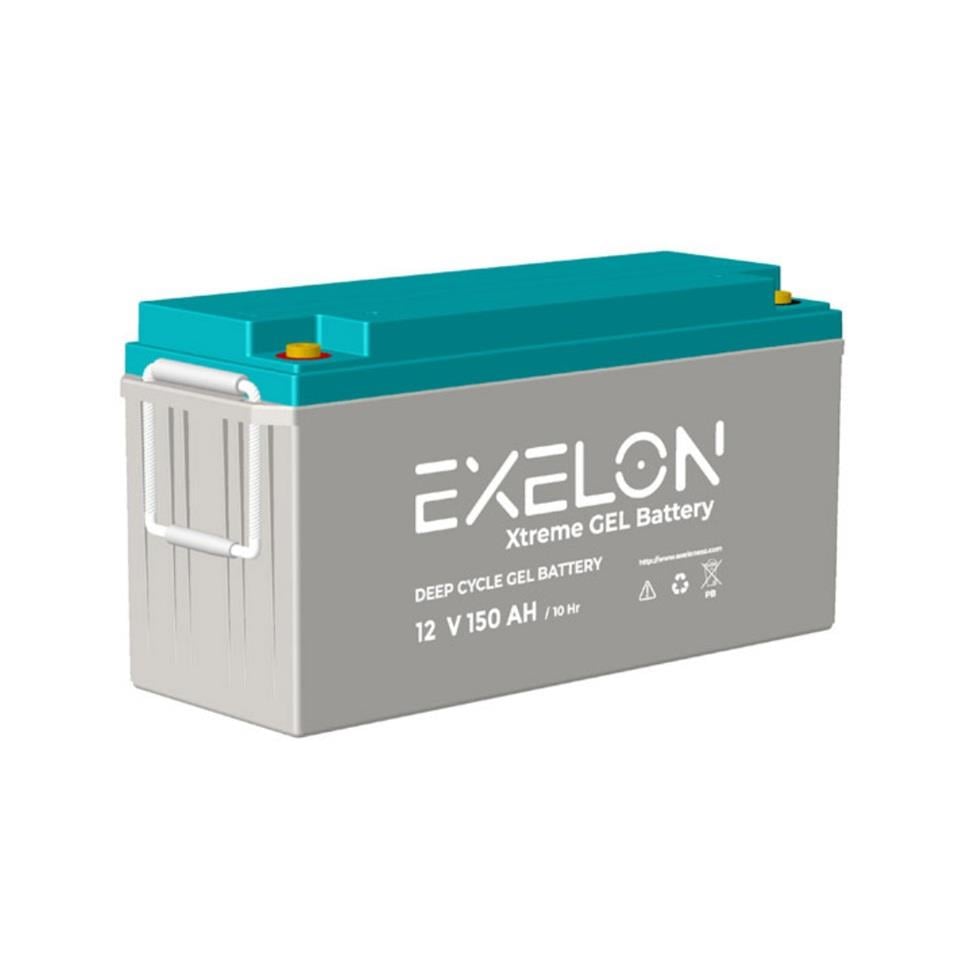EXELON 12V 150 AH JEL AKÜ  (500*260*196)