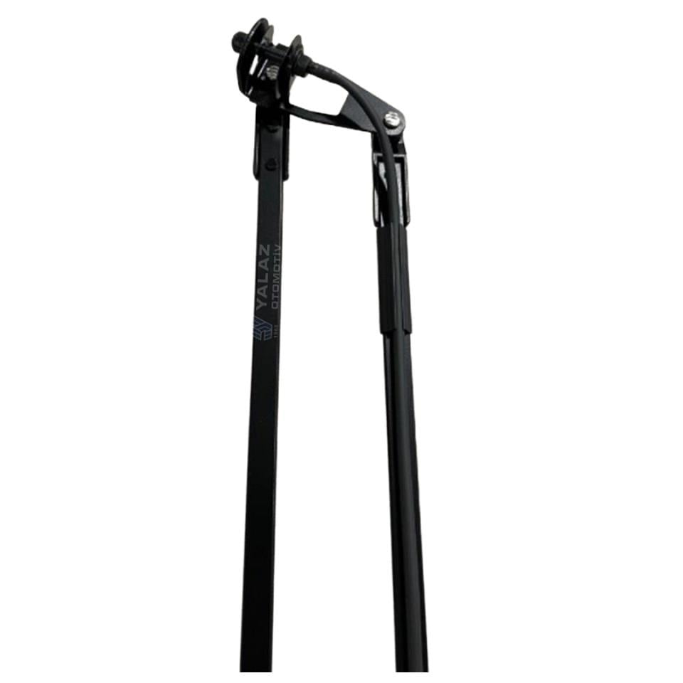SİLECEK KOLU ÇİFTLİ ANA KOL+YARDIMCI KOL GRUBU (6 MM/17 MM BRAKETLİ-FISKİYELİ) (KONİK FREZE) 700 MM
