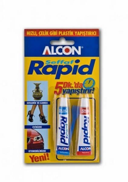 ALCON RAPID PLASTİK ÇELİK YAPIŞTIRICI (ÇİFT KARIŞIM) (BLISTER AMBALAJ) 16 GR