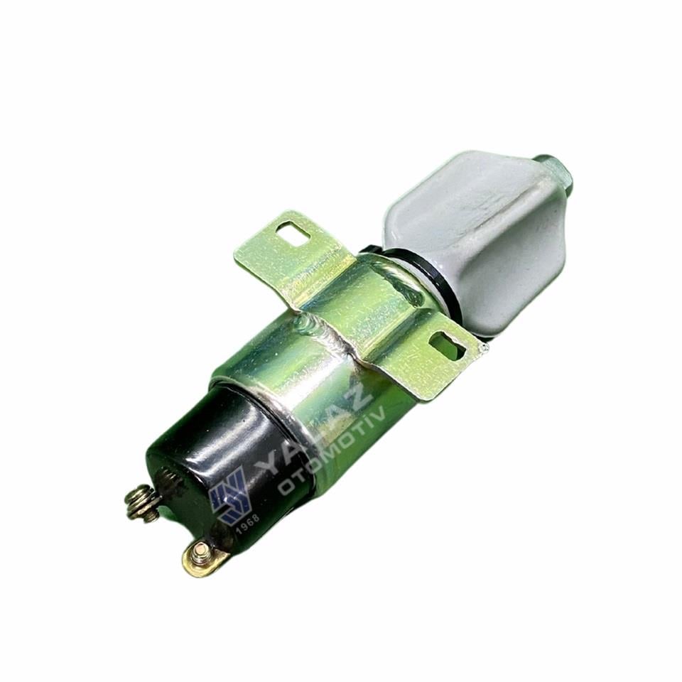 12V STOP SELENOİDİ 2 UÇLU AYAKLI (PLT) KUBOTA-MITSUBISHI