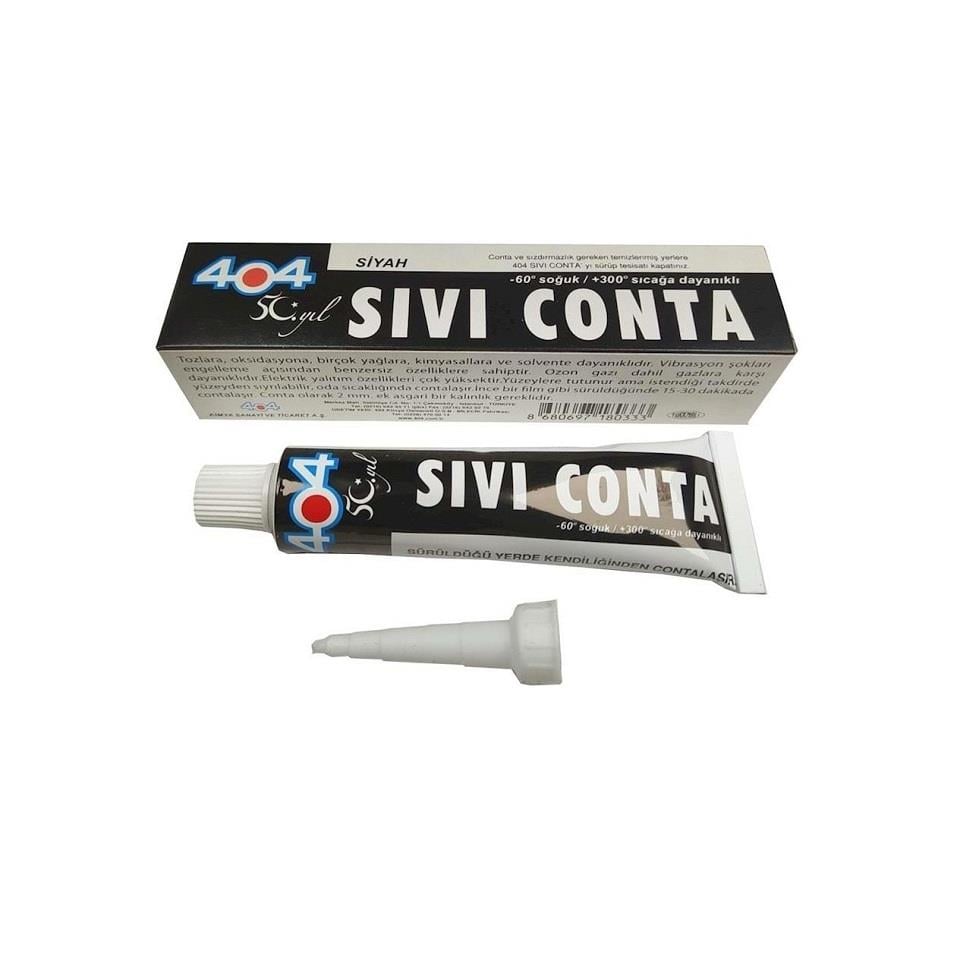 404 SIVI CONTA SİYAH (-60 °C/+300 °C) 45 GR