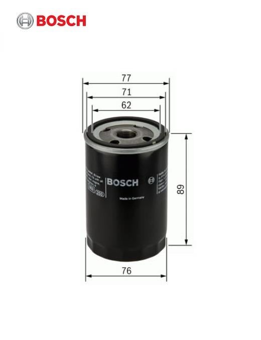 BOSCH YAĞ FİLTRESİ TOYOTA