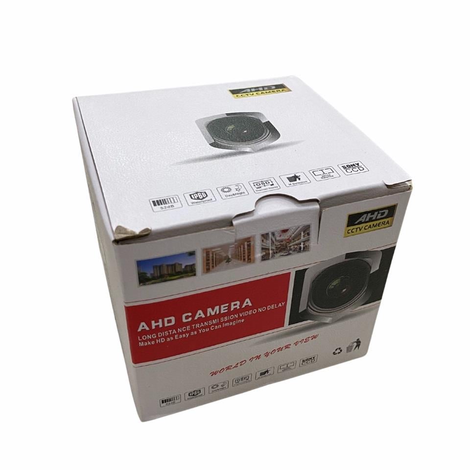 12V-24V KAMERA (GECE GÖRÜŞLÜ) ŞAPKALI AYAKLI KARE