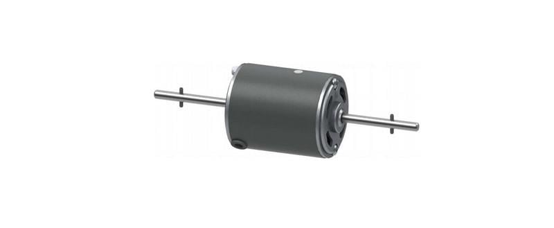 BAŞKURT 24V KALORİFER MOTORU ÇİFT MİLLİ CW (DÜZ GÖVDE-DÜZ MİL 8 MM) (UZUN KABLO)