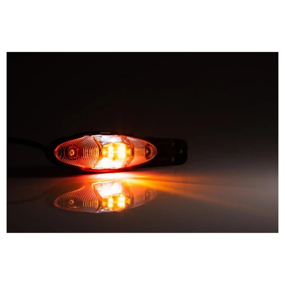 FRISTOM 12V-24V YAN POZİSYON LAMBASI SİDE MARKER LEDLİ (SARI-KIRMIZI-BEYAZ) (122*41 MM) E9