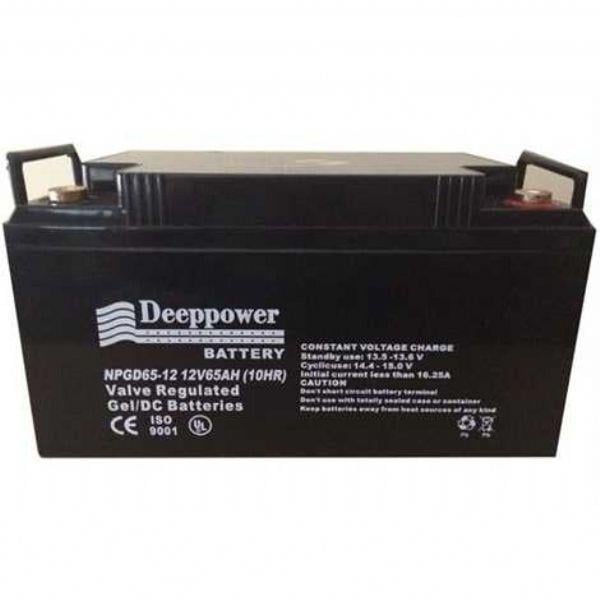 DEEPPOWER 12V 65 AH ENGELLİ ARAÇ AKÜSÜ JEL (350*166*179) (NPGD 65-12)