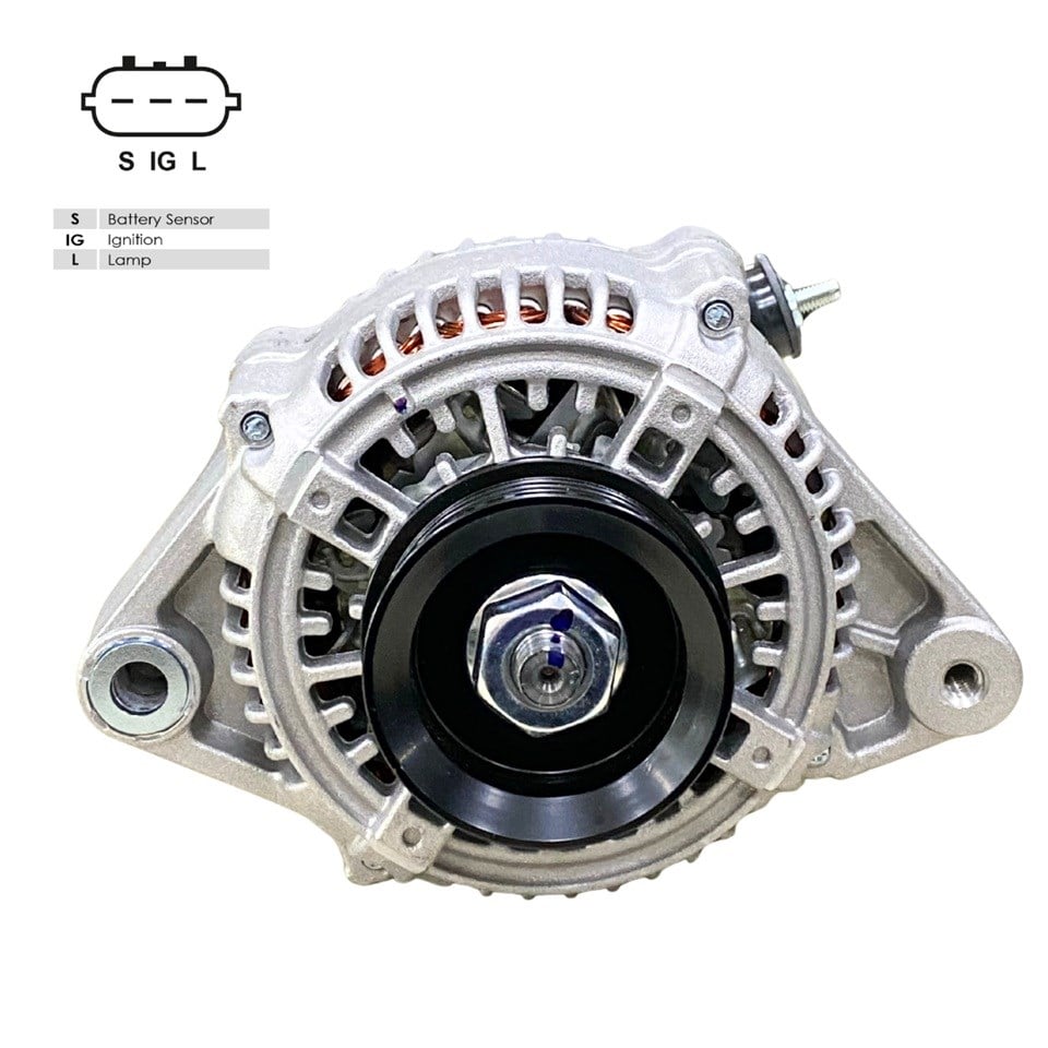 12V ALTERNATÖR DİNAMO 70 A (3 FİŞ OVAL SOKET) (S-IG-L) TOYOTA COROLLA 1.6 1992-1999