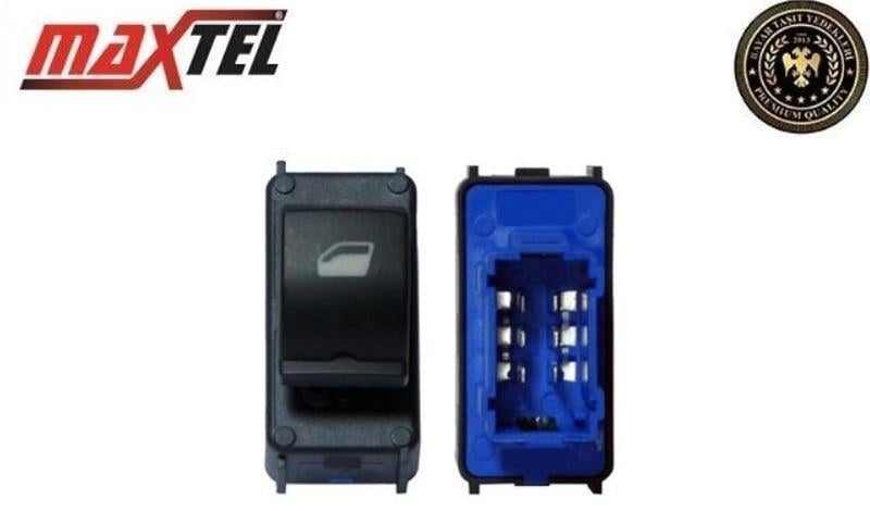 CAM ANAHTARI (TEKLİ-MAVİ SOKET) (6 FİŞ) (ON/ARKA-SAĞ/SOL) PEUGEOT 301-CITROEN C-ELYSEE 