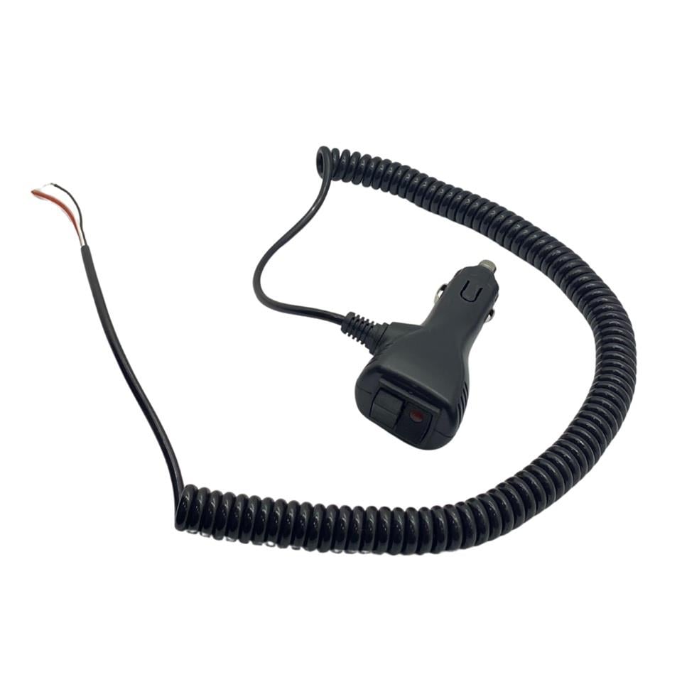 ÇAKMAK FİŞİ (IŞIKLI/YAYLI ANAHTARLI) (SPIRAL KABLOLU 70 CM - 3 MT)