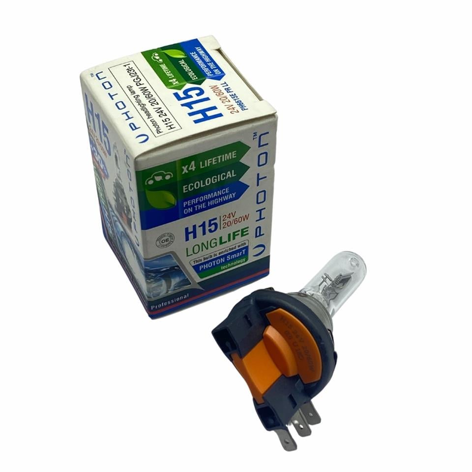 PHOTON 24V H15 AMPUL 20/60W +%30 FAZLA IŞIK