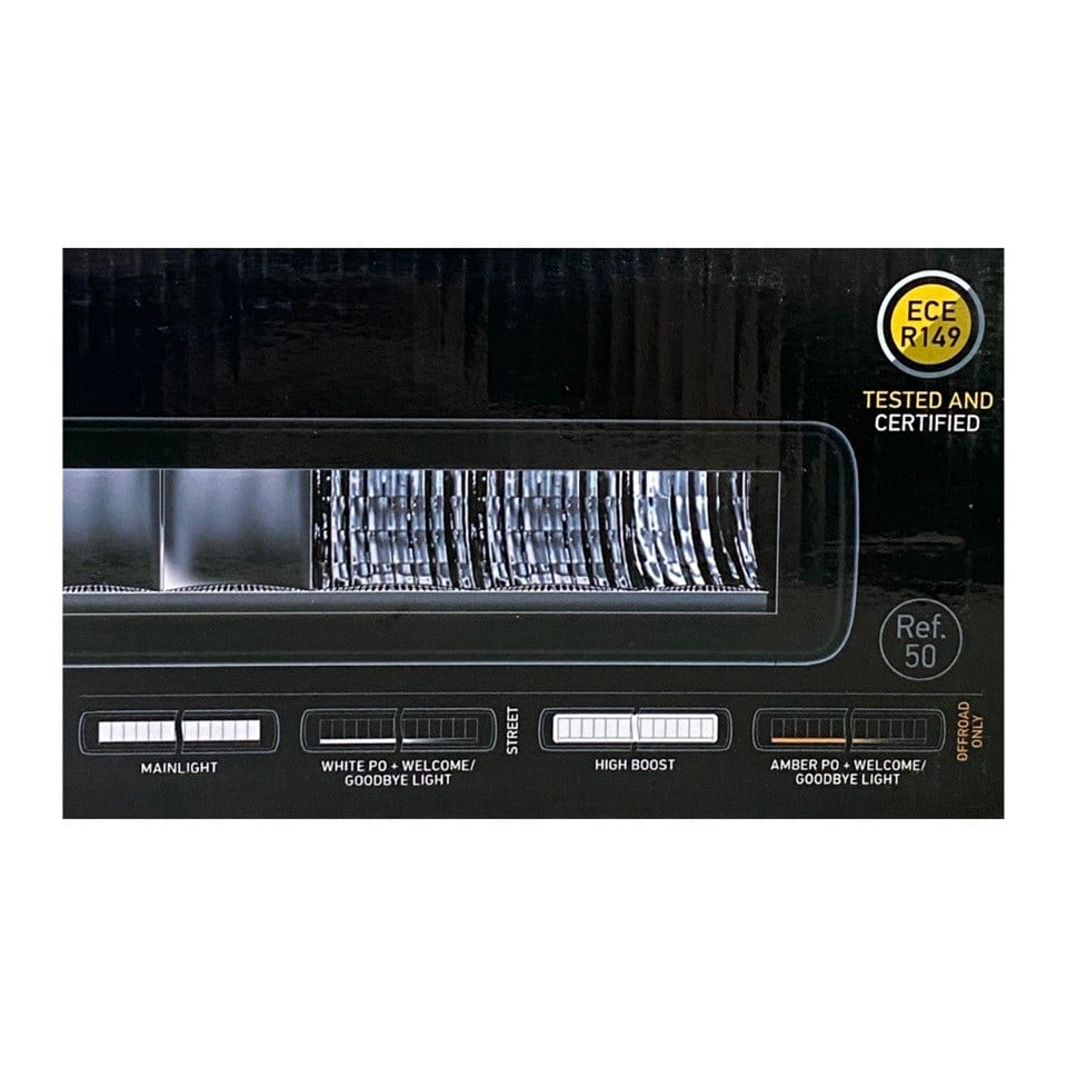 HELLA 12V-24V LED BAR OFF-ROAD 5700K (21 LEDLİ) (4 FONKSİYONLU) (522*54.4*47 MM)