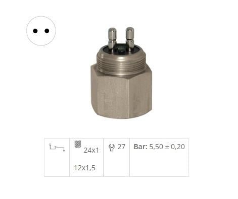 EL FREN-İMDAT MÜŞÜRÜ (5.50 ± 0.5 BAR) (12*1.5) MAN-MERCEDES 