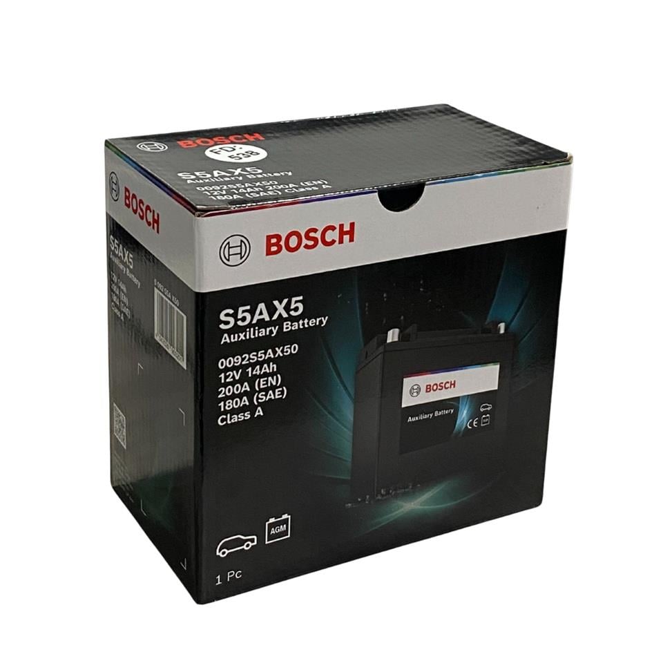 BOSCH 14 AH AKÜ AUXILIARY 200 A (EN) (START-STOP) (150*90*145) JAGUAR- LAND ROVER BESLEME AKÜSÜ