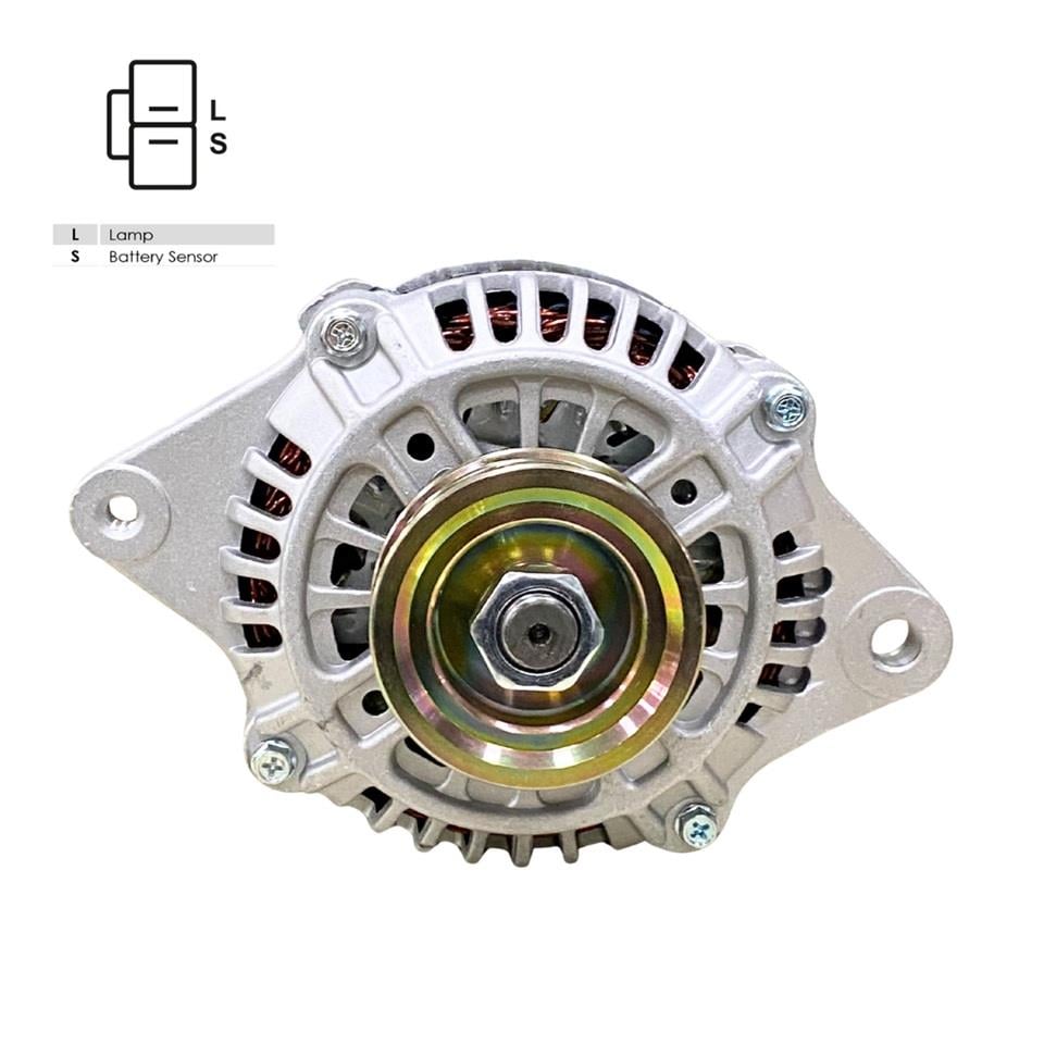12V ALTERNATÖR DİNAMO 85 A (2 FİŞ) (L-S) HYUNDA EXCEL/SONATA-MITSUBISHI COLT/GALANT/LANCER