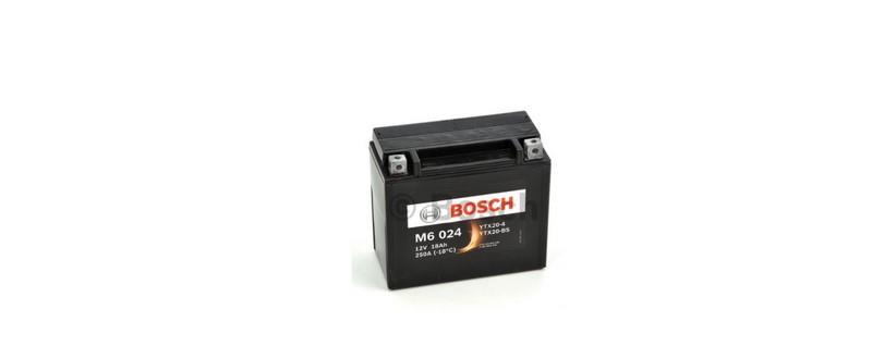BOSCH 12V 18 AH MOTOSİKLET AKÜSÜ 250 A (EN) (177*88*156) (YTX20-BS) (TERS)