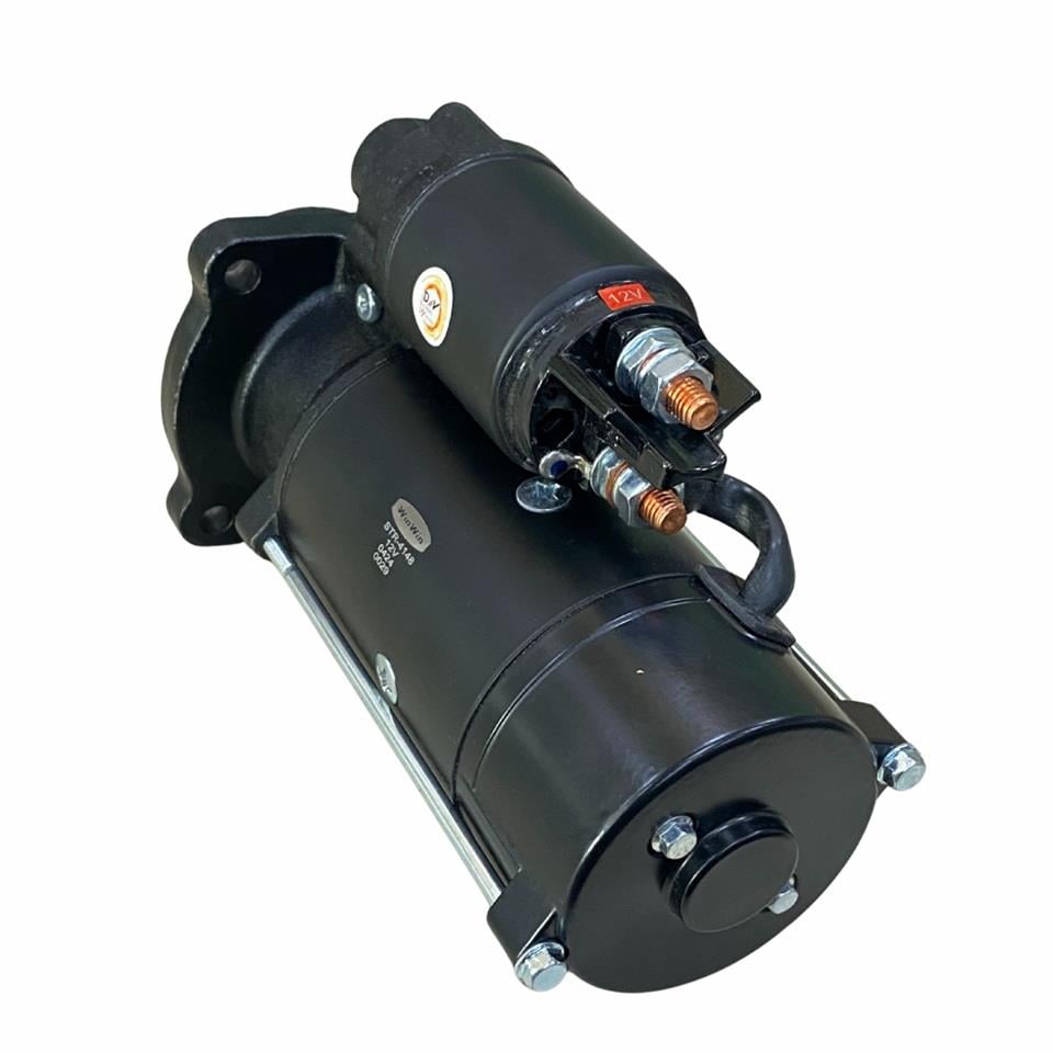 12V MARŞ MOTORU ISKRA TİPİ 10 DİŞ 4.2 KW (SOL AÇIK) (UZUN TİP) (ŞASE CIVATASIZ)