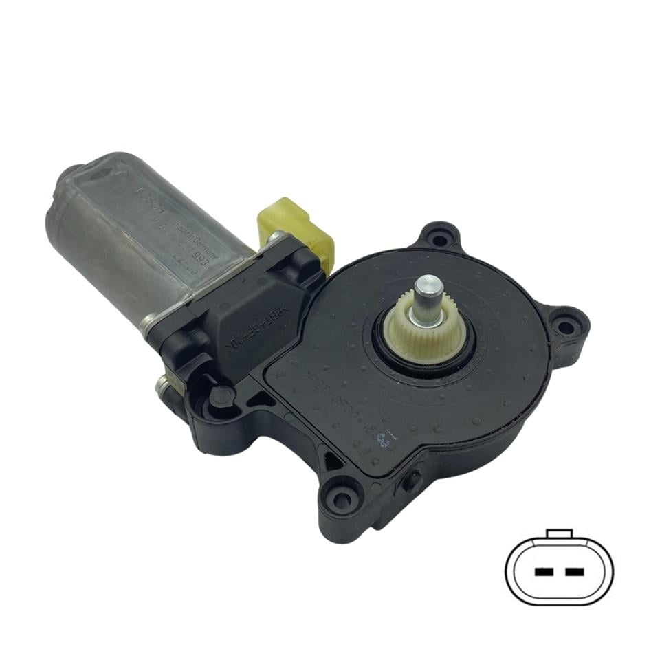 BOSCH 12V CAM KALDIRMA MOTORU (SÜRGÜLÜ OTOMATİK KAPI-KAYAR BASAMAK) (FPG MOTOR) (L) UNIVERSAL
