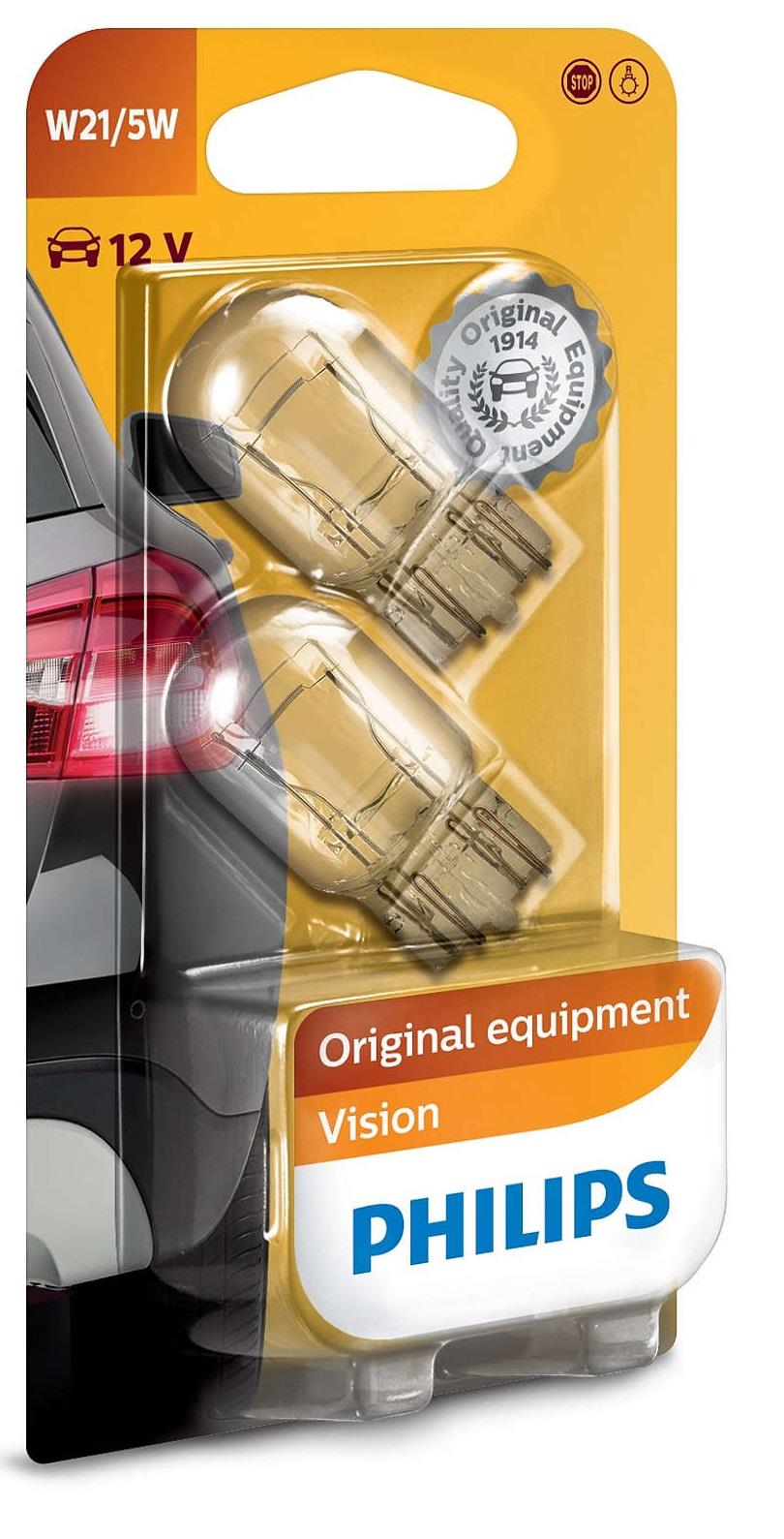 PHILIPS 12V 1016 AMPUL DİPSİZ T20 21/5W (2 AD)