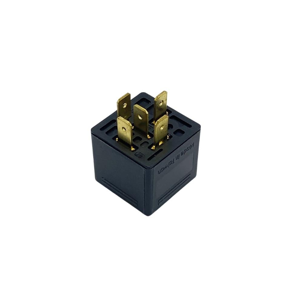 BOSCH 12V RÖLE 5 UÇLU 20/30A (ÇİFT PLATİN) (87a) (DİYOTLU) 