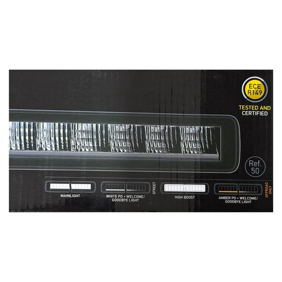 HELLA 12V-24V LED BAR OFF-ROAD 5700K (33 LEDLİ) (4 FONKSİYONLU) (798*40*32 MM)