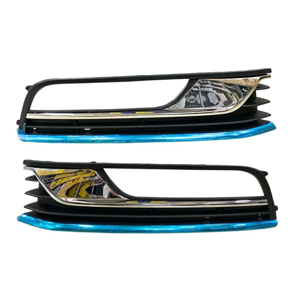 SİS LAMBASI SETİ (VİRAJ AYDINLATMALI) (KROM ÇERÇEVELİ) VW PASSAT B7 2010-2014