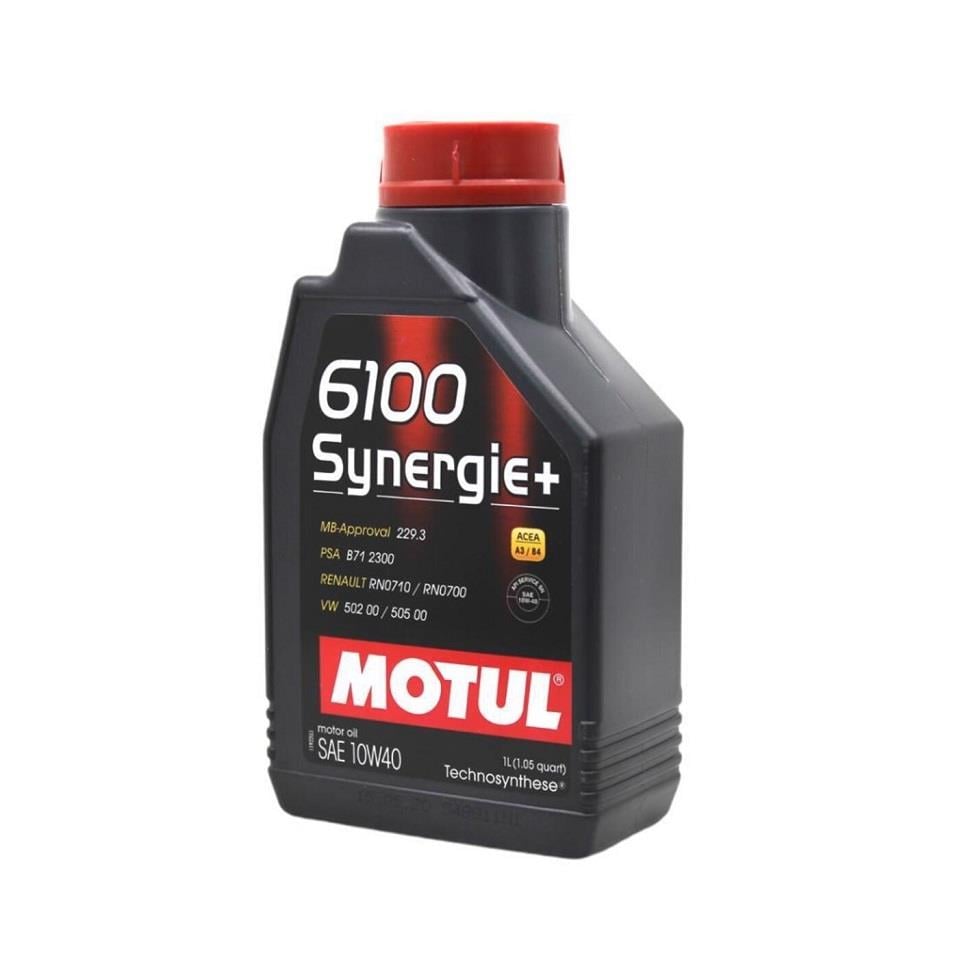 MOTUL 6100 SYNERGIE+ 10W-40 A3/B4 MOTOR YAĞI (1 LT)