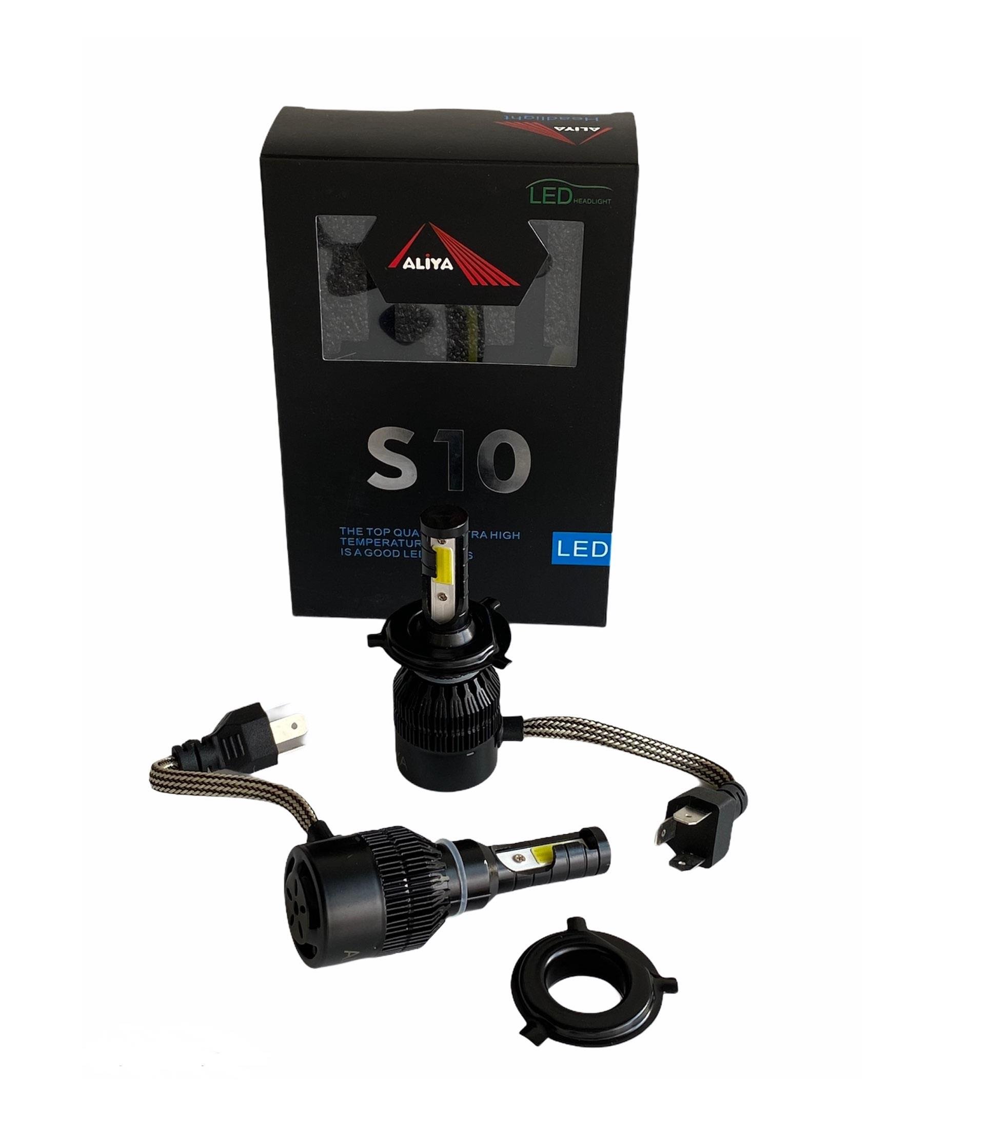 12V-24V H4 COB LED XENON FAR AMPUL SETİ 6500K 8000 LÜMEN