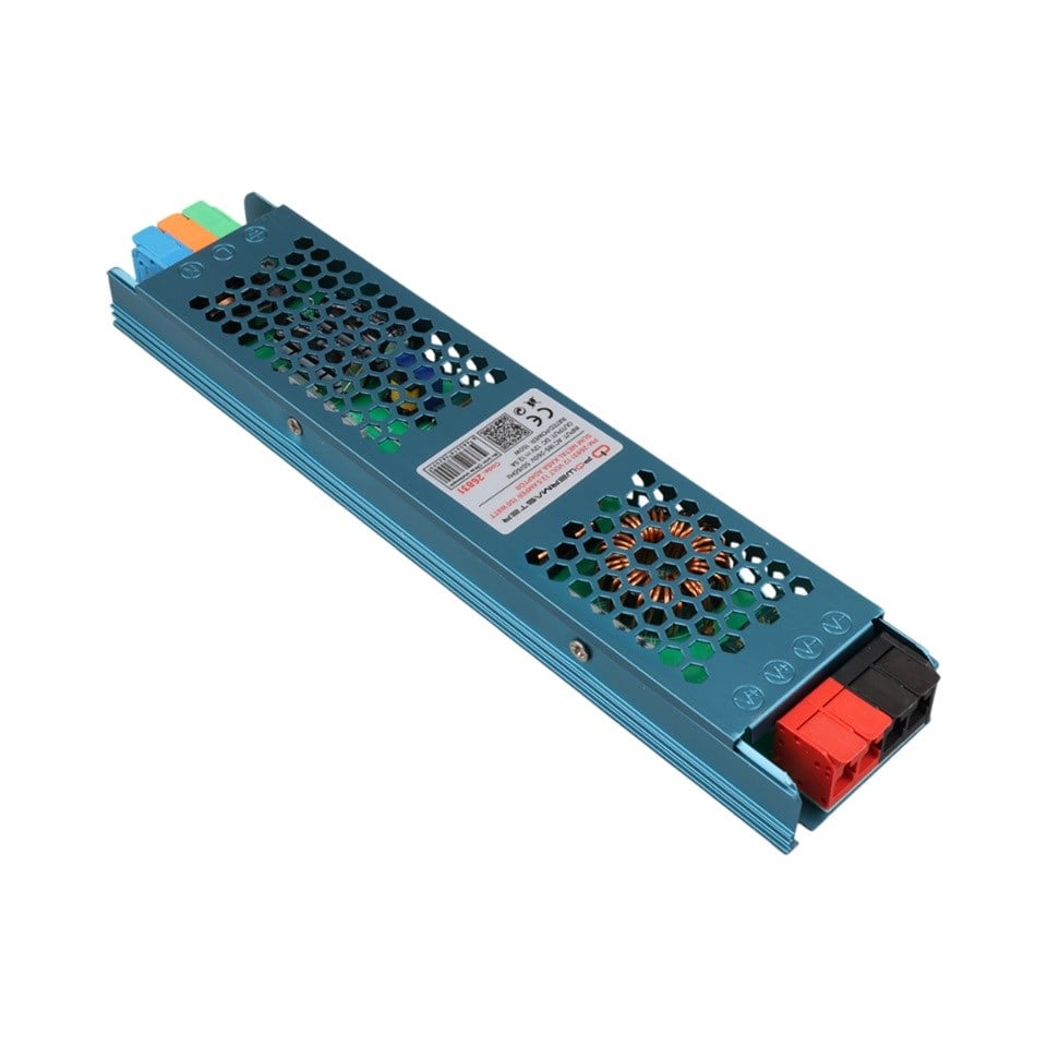 185V-260V AC GİRİŞ/12V DC ÇIKIŞ KONVERTÖR (VOLTAJ DÜŞÜRÜCÜ) (TRAFO) 12.5 A 150W (İNCE KUTULU) ZMR703